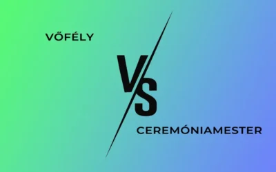 Mi az 5 legfontosabb különbség a vőfély és a ceremóniamester között?